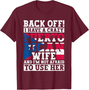 Funny Puerto Rican Heritage Puerto Rico Flag Roots T-Shirt - T-Shirt | Maroon