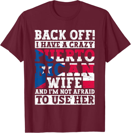 Funny Puerto Rican Heritage Puerto Rico Flag Roots T-Shirt - T-Shirt | Maroon