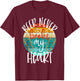Beer Never Broke My Heart Funny Drinking Game Break Up T-Shirt - T-Shirt | Maroon