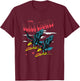 Official Black Crowes Flying Crowes T-Shirt - T-Shirt | Maroon