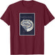Geologic Timeline Diagram (2008) T-Shirt - T-Shirt | Maroon