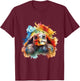Colorful Turtles - Animal Pet Owner Wildlife Nature Lover T-Shirt - T-Shirt | Maroon