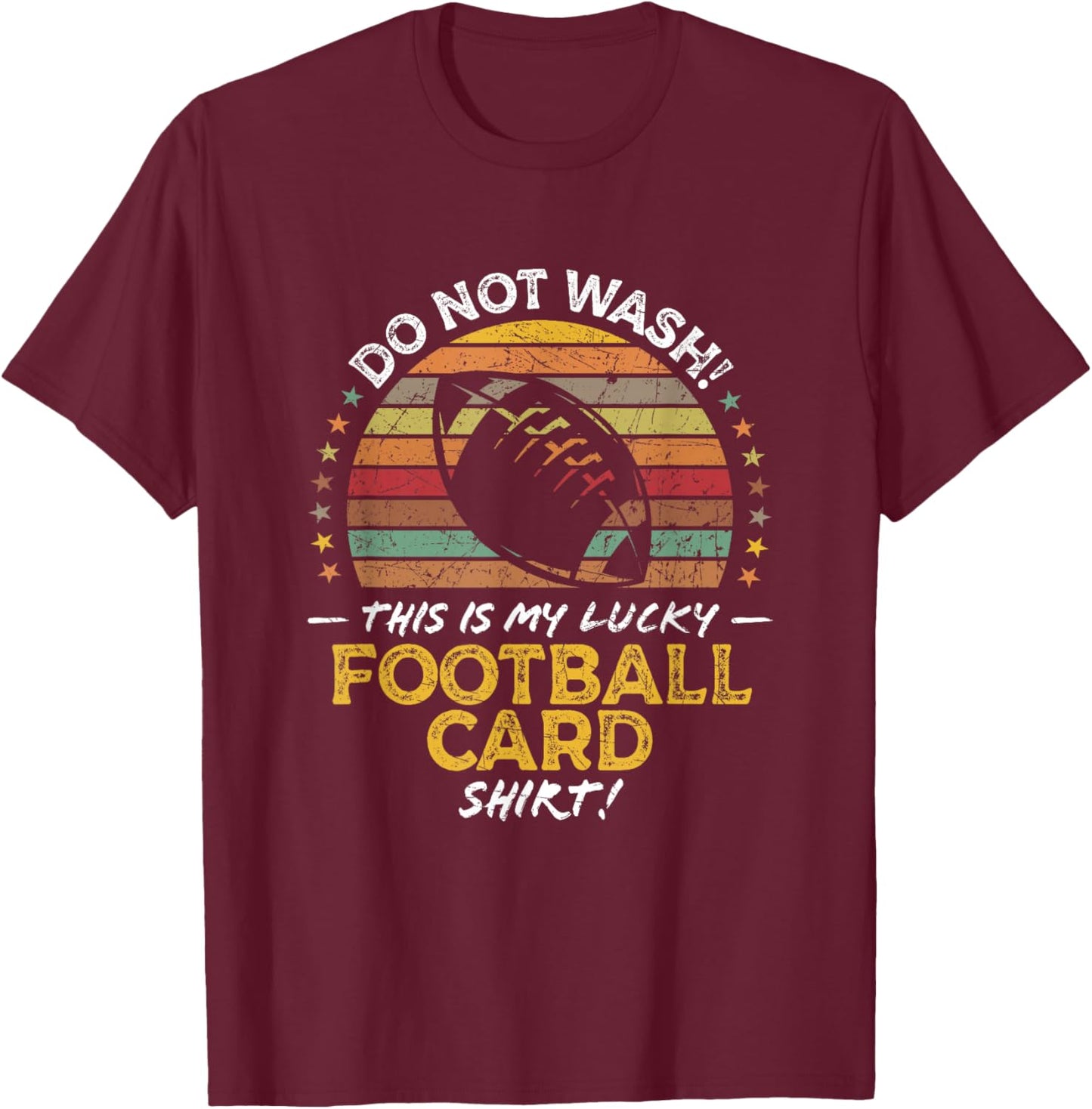 Football Card Collector Dealer Lover, Funny Quote Graphic T-Shirt - T-Shirt | Maroon