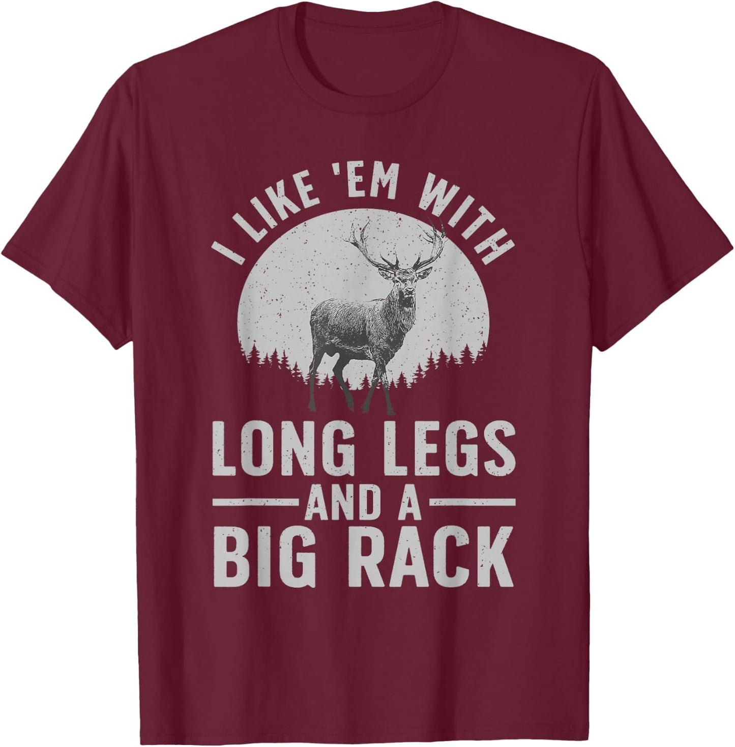 Cool Deer Hunting Art Women Hunting Wildlife Hunter T-Shirt - T-Shirt | Maroon