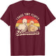 I Raise Tiny Fluffy Dinosaurs Retro Silkie Chicken Breeder T-Shirt - T-Shirt | Maroon
