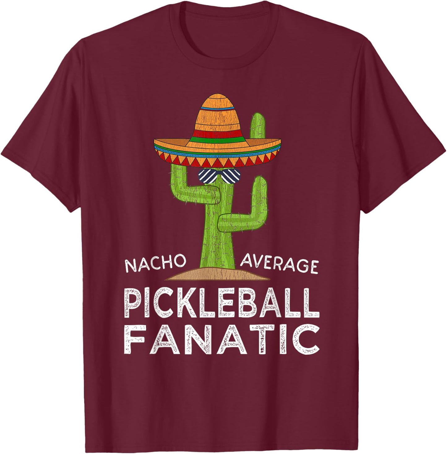 Fun Cute Saying Funny Pickleball Player Humor T-Shirt - T-Shirt | Maroon