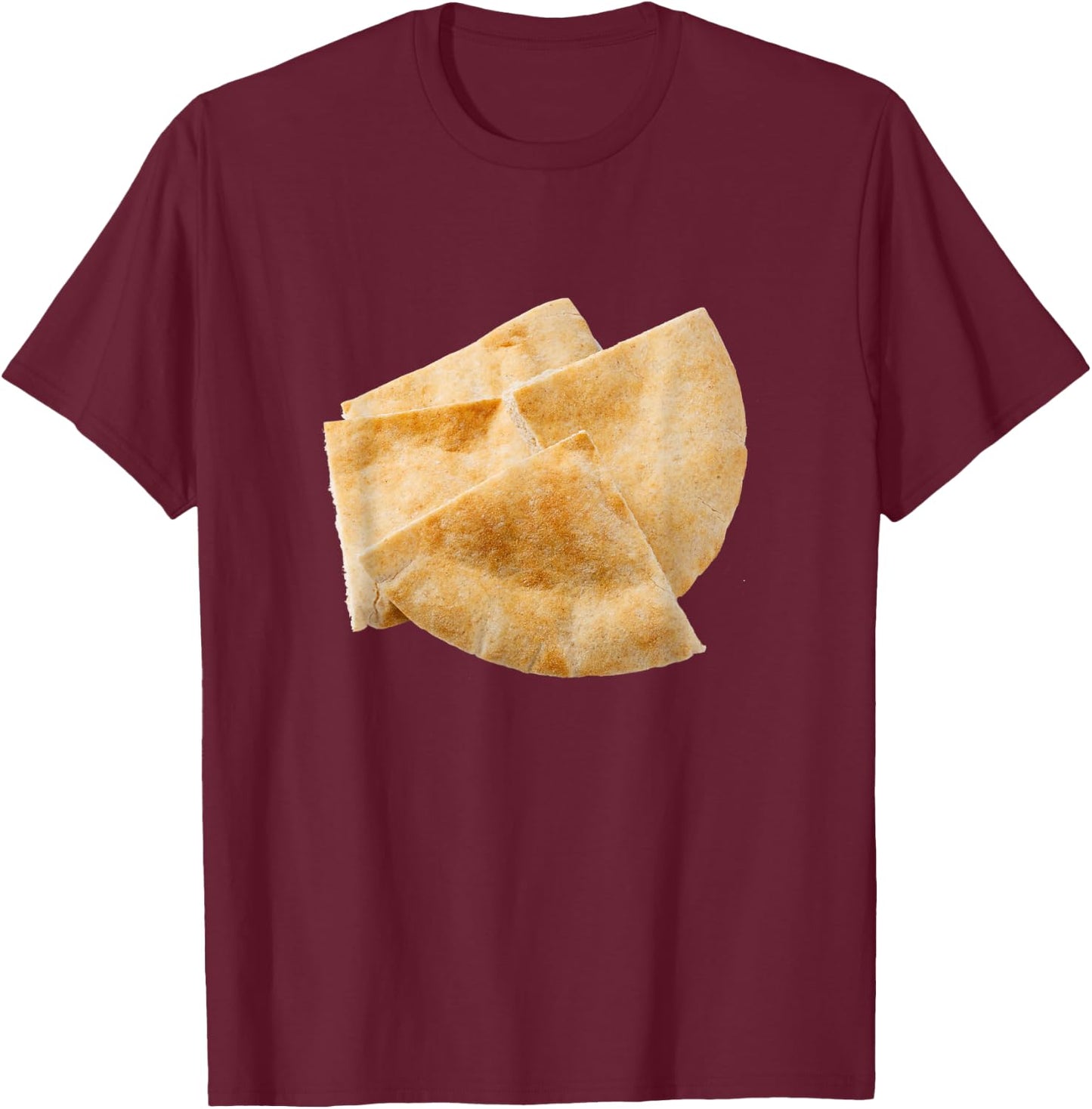 Pita Bread T-Shirt - T-Shirt | Maroon