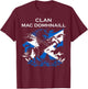 Mac Domhnaill Clan Family Last Name Scotland Scottish T-Shirt - T-Shirt | Maroon
