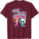 Disney Junior SuperKitties Birthday Kitties One Year Cuter T-Shirt - T-Shirt | Maroon