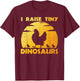 Cool Chicken Design Women Farm Lover Chicken Farmer T-Shirt - T-Shirt | Maroon