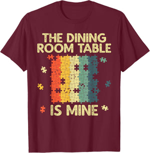 Funny Puzzle Design Women Kids Jigsaw Puzzle Lover T-Shirt - T-Shirt | Maroon