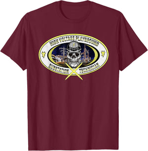 Substation Technician T-Shirt - T-Shirt | Maroon