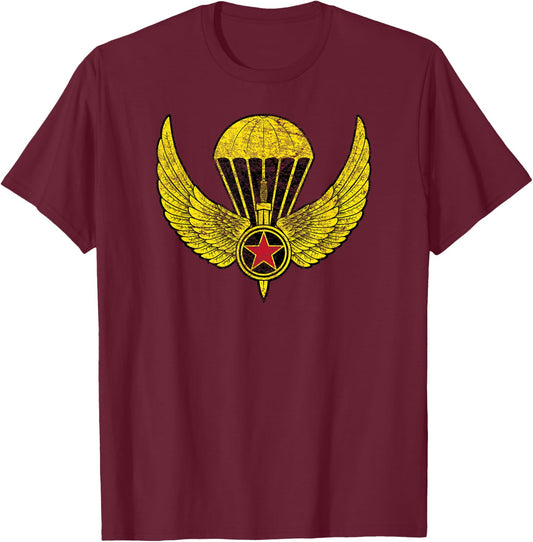 American Marauder: 509th Airborne OPFOR Wings T-Shirt - T-Shirt | Maroon