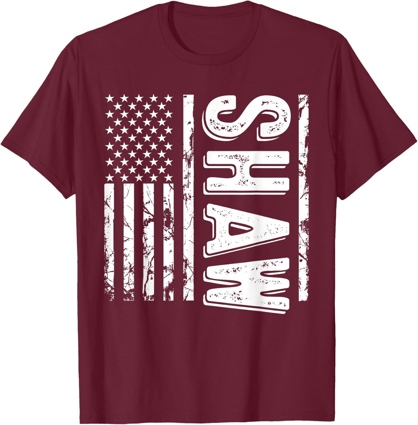 Shaw Last Name Funny Surname Team Shaw Family T-Shirt - T-Shirt | Maroon
