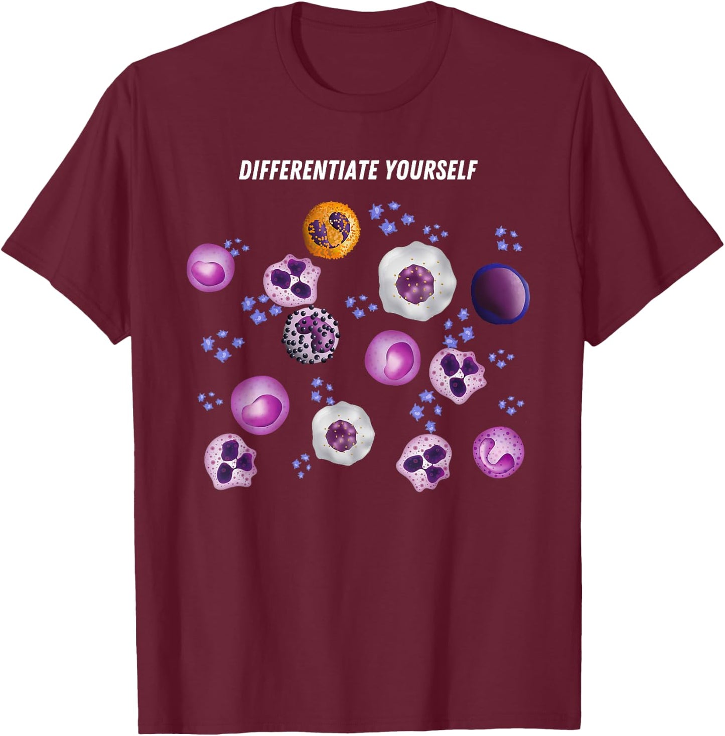 Med Tech Medical Technologist Lab Hematology Hematologist La T-Shirt - T-Shirt | Maroon