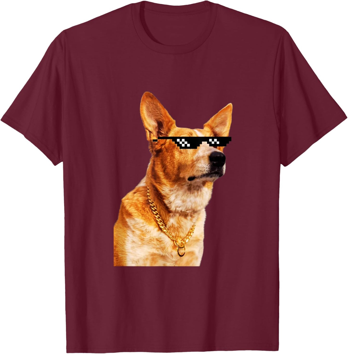 Red Heeler Gifts w/ Attitude Funny Cattle Dog Heeler Apparel T-Shirt - T-Shirt | Maroon