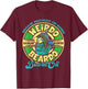 Monster Weirdo Beardo Gas Scented Beard Oil T-Shirt - T-Shirt | Maroon