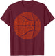 Cute Polka Dot Basketball Lover Player International Dot Day T-Shirt - T-Shirt | Maroon