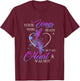 Funny Quote Your Wings were Ready But My Heart was Not T-Shirt - T-Shirt | Maroon