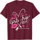 Funny Girls Trip 2024 Summer Vacation Girls Weekend T-Shirt - T-Shirt | Maroon