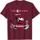 Denmark Flag Viking Ship Danes Danish Roots Dansk Denmark T-Shirt - T-Shirt | Maroon