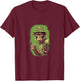 Golfer Monkey Golf Club Golf Player Golfing Ape Primate T-Shirt - T-Shirt | Maroon