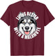 Alaskan Malamute Lover Life is Better With a Malamute Dog T-Shirt - T-Shirt | Maroon