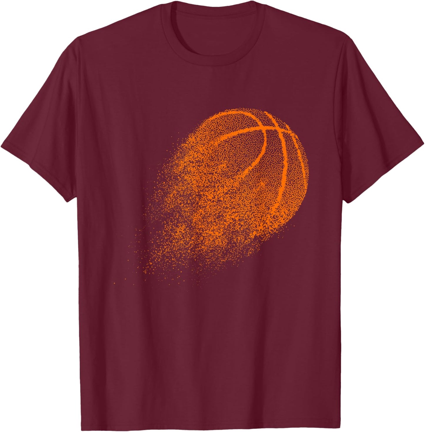 Basketball Player - Sports Lover Ball Game T-Shirt - T-Shirt | Maroon