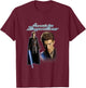 Kids Star Wars Classic The Clone Wars Anakin Skywalker Poster T-Shirt - T-Shirt | Maroon