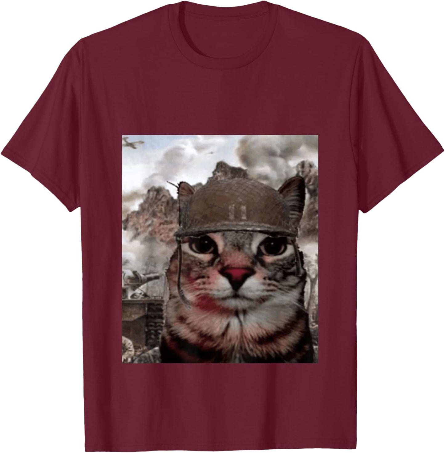 Thousand Yard Stare Funny , , for girls. T-Shirt - T-Shirt | Maroon