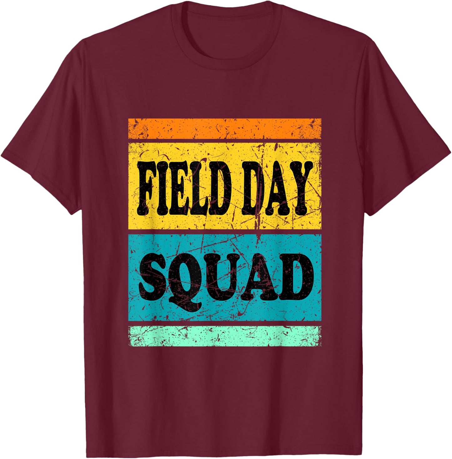 Field Day Shirt 2022 Class 2028 2035 2036 Art Kids School T-Shirt - T-Shirt | Maroon