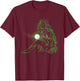 Mother Earth Gaia Goddess Holding Full Moon Graphics T-Shirt - T-Shirt | Maroon