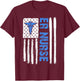 ER Nurse Emergency Room Nurse US flag vintage T-Shirt - T-Shirt | Maroon