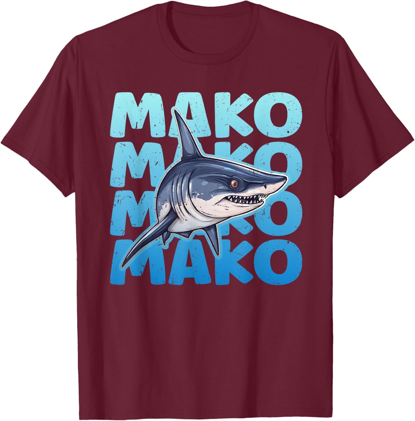 MAKO Quote for a Mako Shark Expert T-Shirt - T-Shirt | Maroon