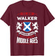 Clan Walker Scottish Surname Family Reunion Scotland T-Shirt - T-Shirt | Maroon