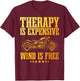 Cool Motorcycle Women Motorcycle Lovers Bike Rider T-Shirt - T-Shirt | Maroon