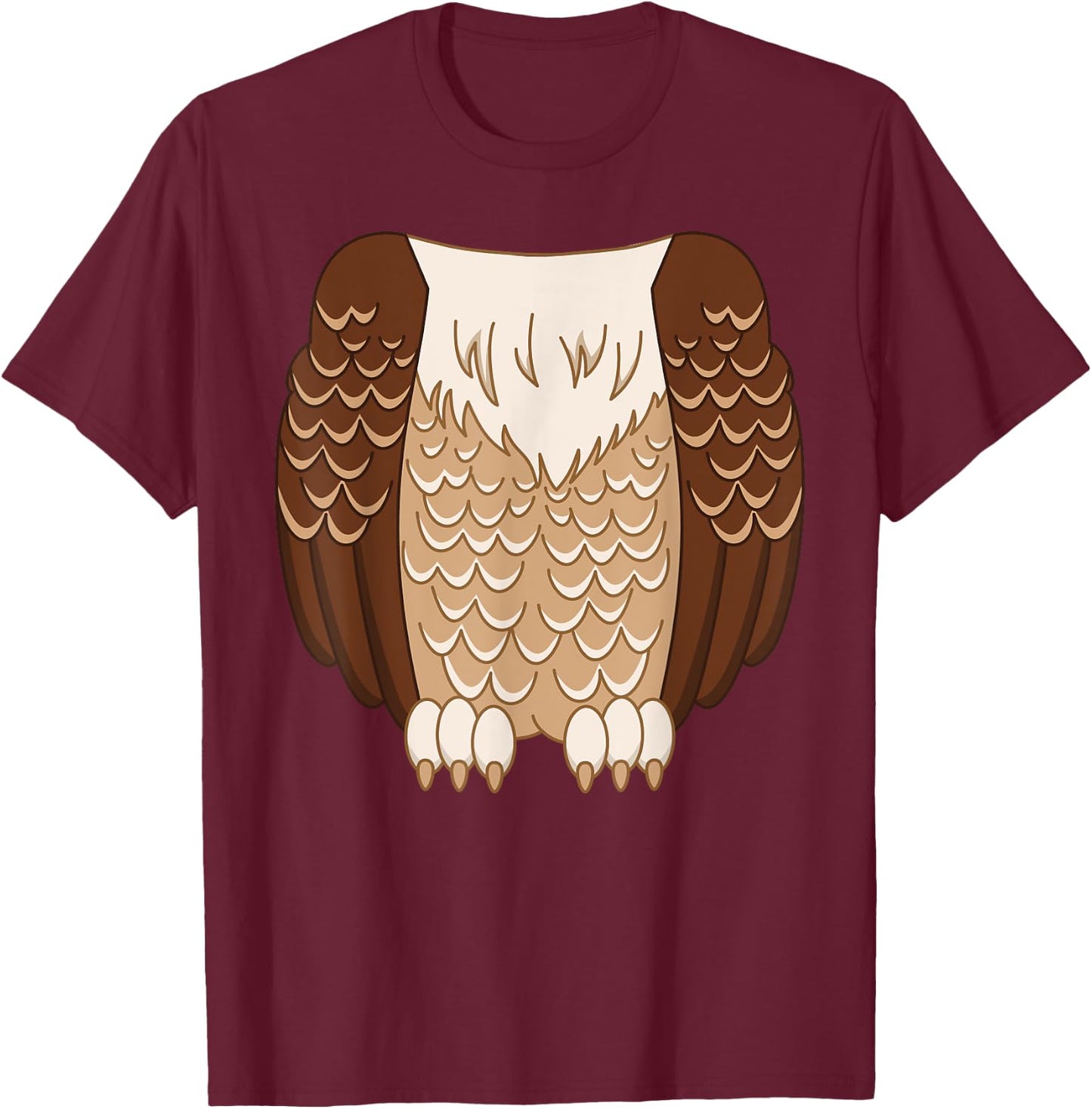 Owl Owl Costume Shirt T-Shirt - T-Shirt | Maroon