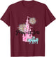 Kids Princess Iris Name Girls Personalized Custom T-Shirt - T-Shirt | Maroon
