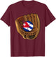 Cuban Baseball Sport Cuba Baseball T-Shirt - T-Shirt | Maroon