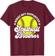 Supportive Softball Brother Softball Player's Brother T-Shirt - T-Shirt | Maroon