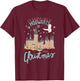 Harry Potter I'd Rather Stay At Hogwarts This Christmas T-Shirt - T-Shirt | Maroon