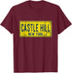 Retro Castle Hill Bronx New York NY Neighborhood Hometown T-Shirt - T-Shirt | Maroon