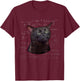 Funny Cat Zoning Out For Cat Day Or Halloween Men Women T-Shirt - T-Shirt | Maroon