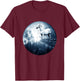 Horse Moon Horse Men Kids Girls Boy Horse T-Shirt - T-Shirt | Maroon