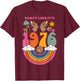 1976 Birthday Party Costume 70s Disco Outfits Men T-Shirt - T-Shirt | Maroon