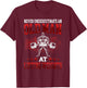 Bodybuilding and weightlifting designs Men's Classic Fit Black T-Shirt - T-Shirt | Maroon