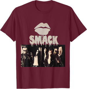 Smack Rock Band T-Shirt - T-Shirt | Maroon
