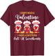 Lunch lady valentine I have a cafeteria full of sweethearts T-Shirt - T-Shirt | Maroon