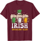 Irish Drinking Team Leprechaun St. Patricks Day Ireland St T-Shirt - T-Shirt | Maroon