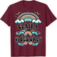 CLAIRA Vibes Only Cute Retro Girls CLAIRA Name T-Shirt - T-Shirt | Maroon